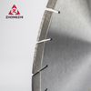 Pisau Berlian 350-500mm dalam Pola Arrey Arix Blade untuk Granit atau Kuarsa